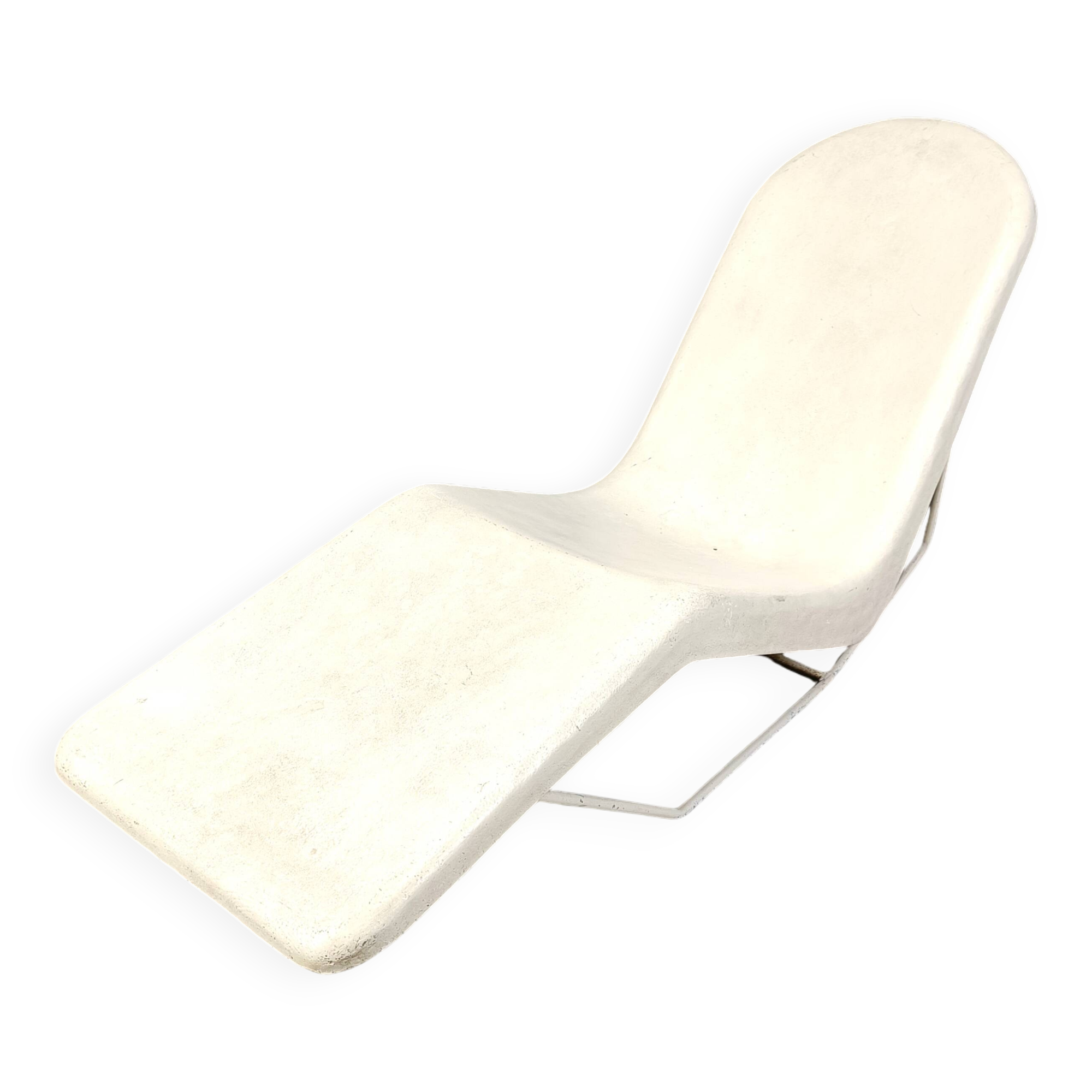 Mid century fiberglass chaise longue, 1960s