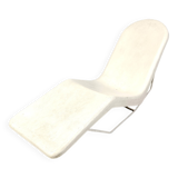 Mid century fiberglass chaise longue, 1960s