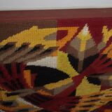 Jc bissery vintage tapestry 1960 signed and numbered
