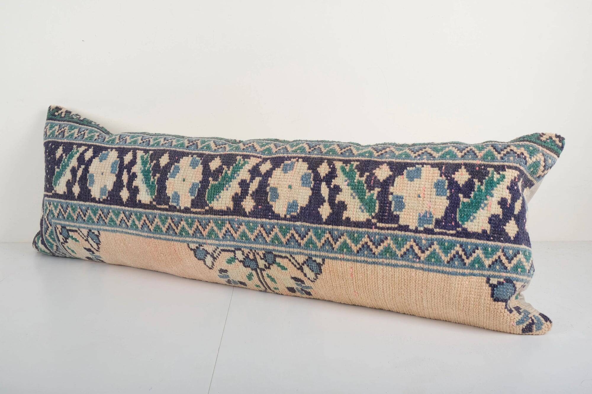 Vintage Turkish cushion cover 38x109 cm