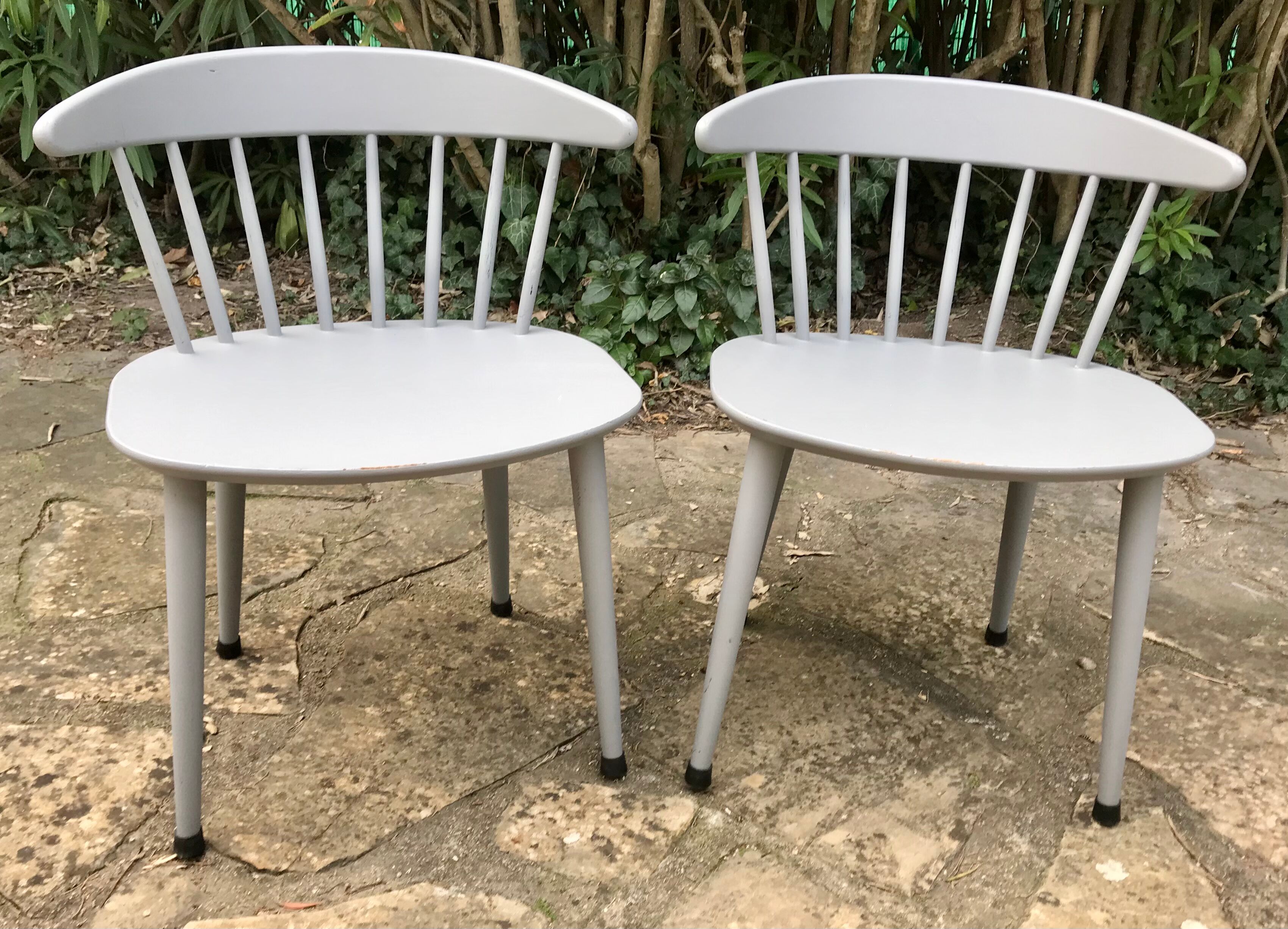 Paire de chaises scandinaves FDB Mobler 1971