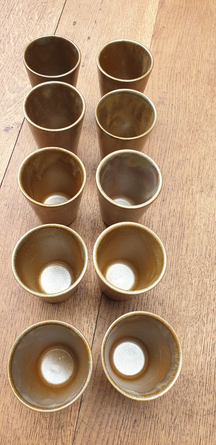 Digoin stoneware glass