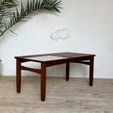 Vintage and rosewood coffee table
