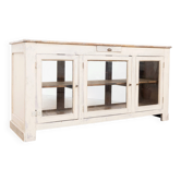 Antique display counter in painted wood – early 20th century
