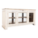 Ancien comptoir vitrine en bois peint – début XXe siècle