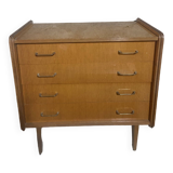 1950s oak chest of drawers