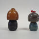 Set of two vintage Kokeshi dolls, Japan 1960's