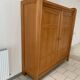 Vintage Modernist Oak Wardrobe Circa 1950