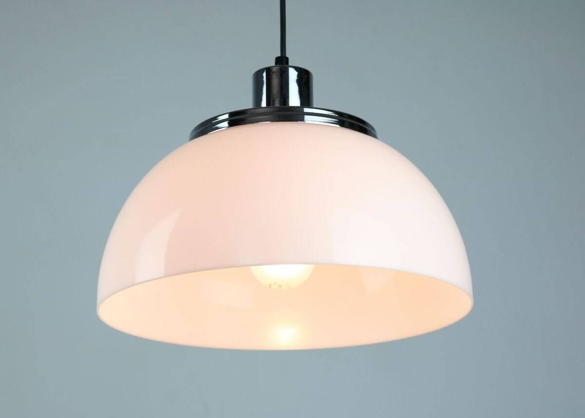 Set of 2 Vintage Faro lamps by Luigi Massoni from Guzzini & Meblo, 1960s