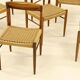 Set of 6 Rosewood Dining Chairs by H.W.Klein for Bramin, Denmark, 1960s