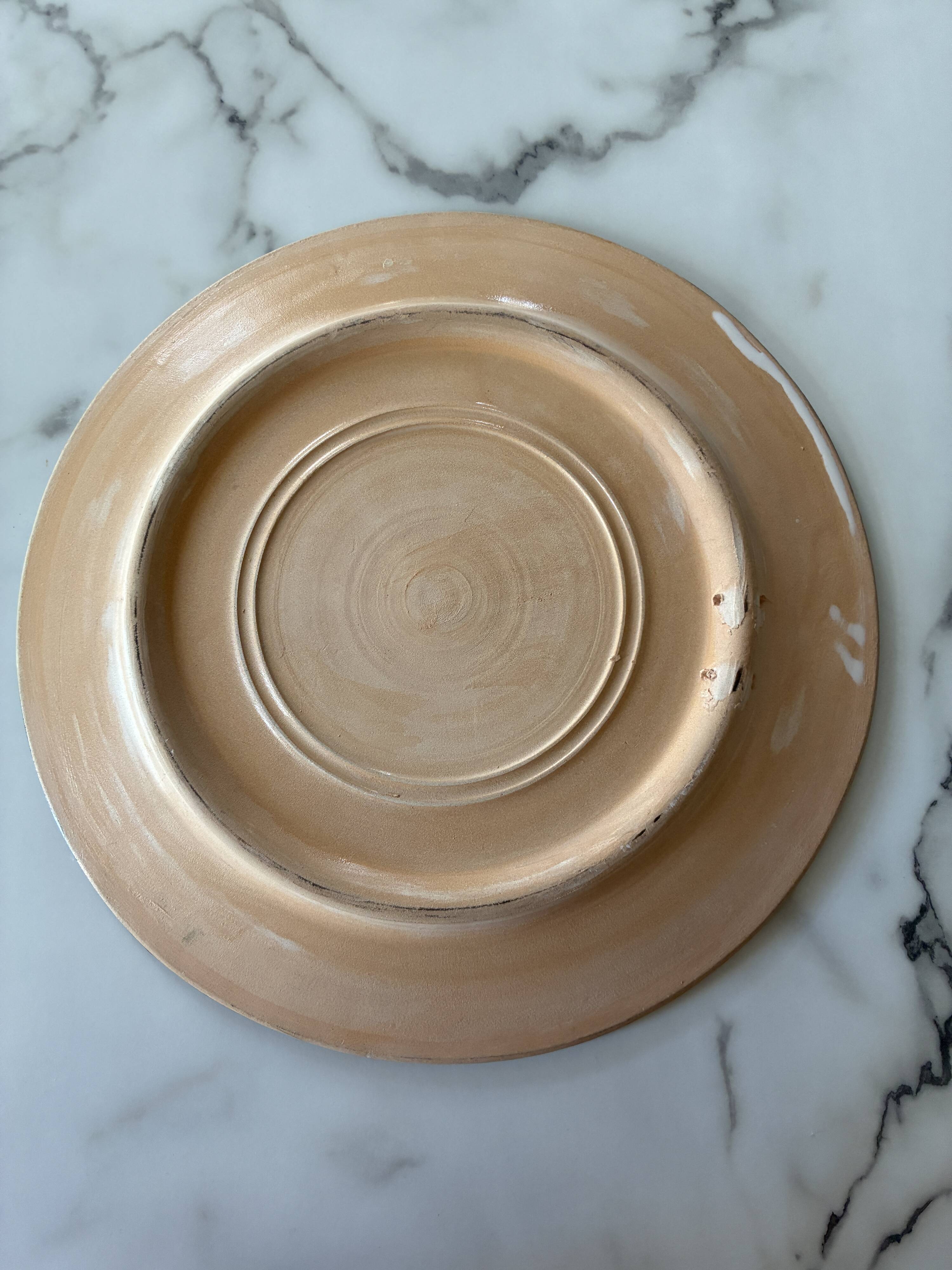 Large round serving dish Tunisia model