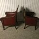 Pair of mahogany Empire Bergère armchair