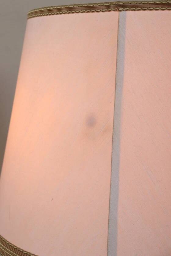 Large table lamp in satin-chrome steel by Goffredo Reggiani, Italy 1970s