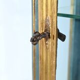 Small Showcase in Painted and Gilded Wood, Louis XV Style – Early 19th Century