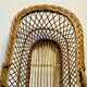 Vintage wicker bassinet