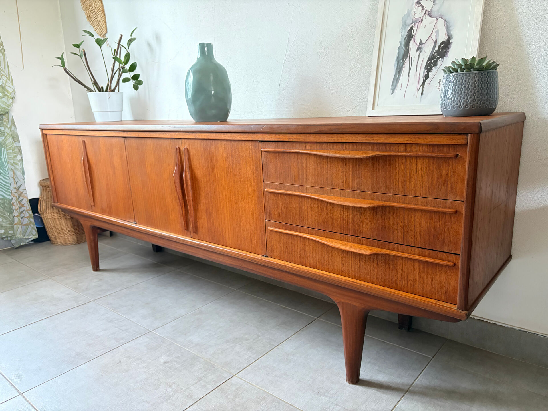 Vintage Scandinavian enfilade Andersen Johannes