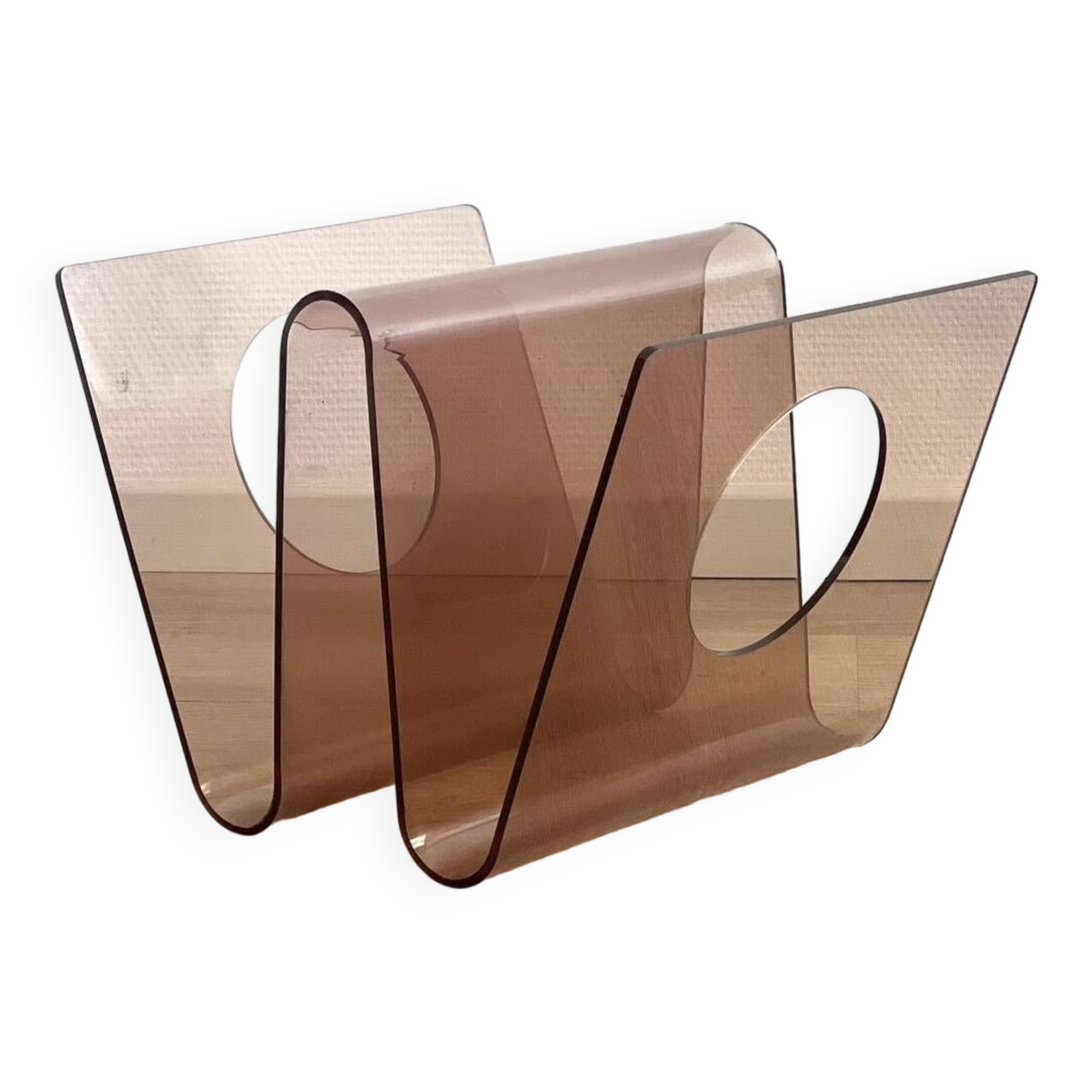 Michel Dumas Pexiglas magazine rack