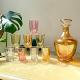 Aperitif service, cooked wine, port or liqueur Verrerie de Monaco