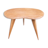 Table basse haricot en bois