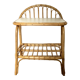 Rattan bedside table