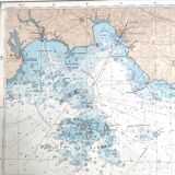 Map of Finistère and Morbihan west coast France
