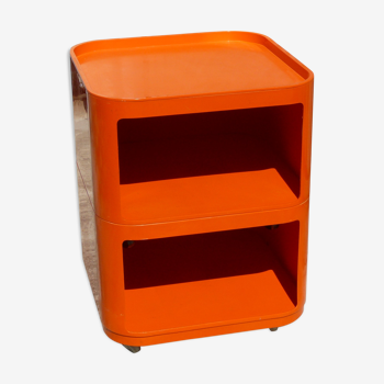 Anna Castelli rolling side table for Kartell