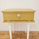 Chevet vintage moutarde