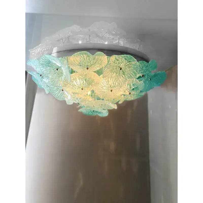 Plafonnier italien en verre de Murano par Simoeng