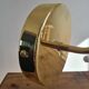 Vintage glass globe wall lamp