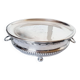 Neoclassical Style Plate Warmer Tray in Silver Metal dating from the 1950s