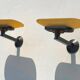 Pair of Arteluce Jill wall lights by Perry King, Mira & Arnaldi. Vintage 80s