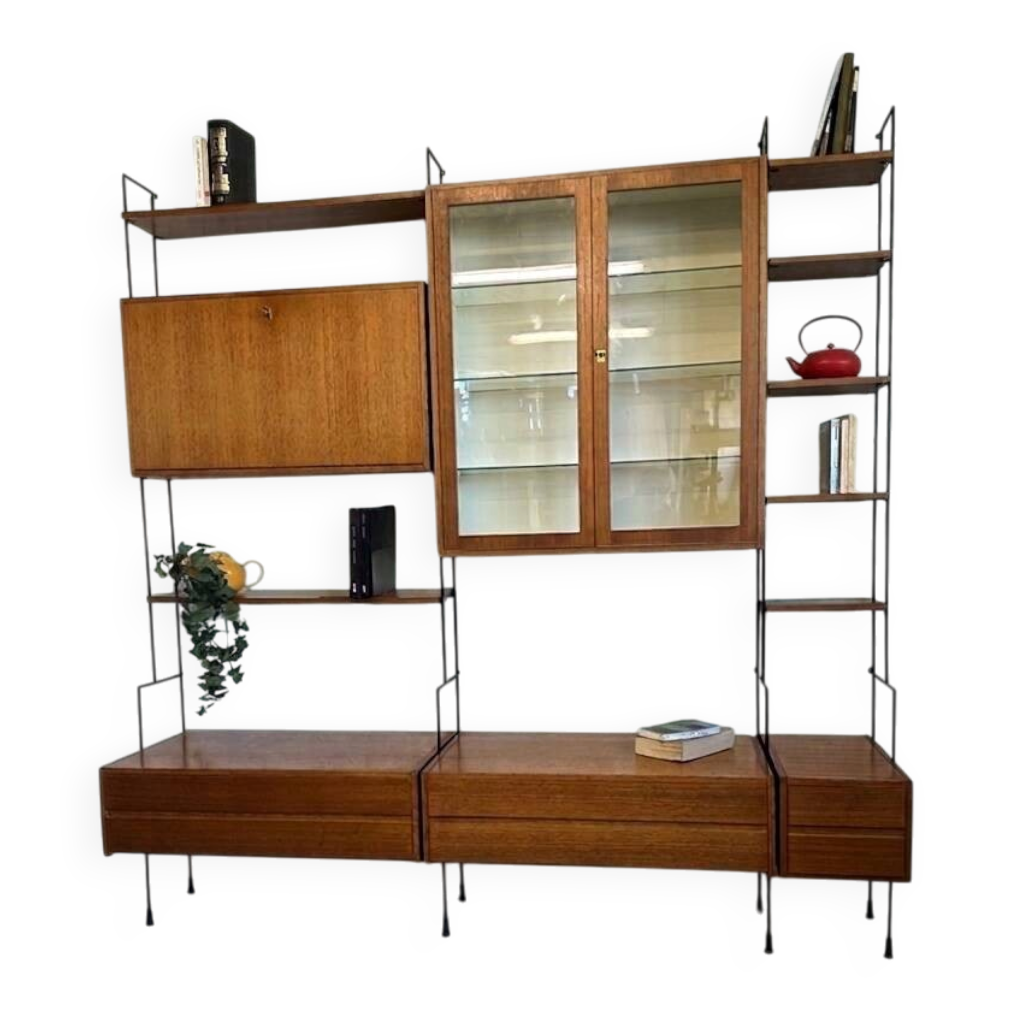 Bookcase DDR Omnia 1960 vintage