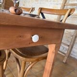 Farm table in cherry wood