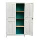 Antique Parisian panelled wardrobe from 1940.