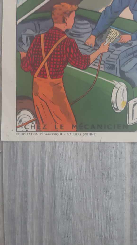 Educational school poster