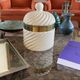 Tommaso Barbi, White Ice Bucket / jar, B Ceramiche Italy, ca. 1970