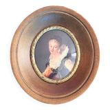 Mini vintage portrait