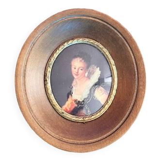 Mini portrait vintage