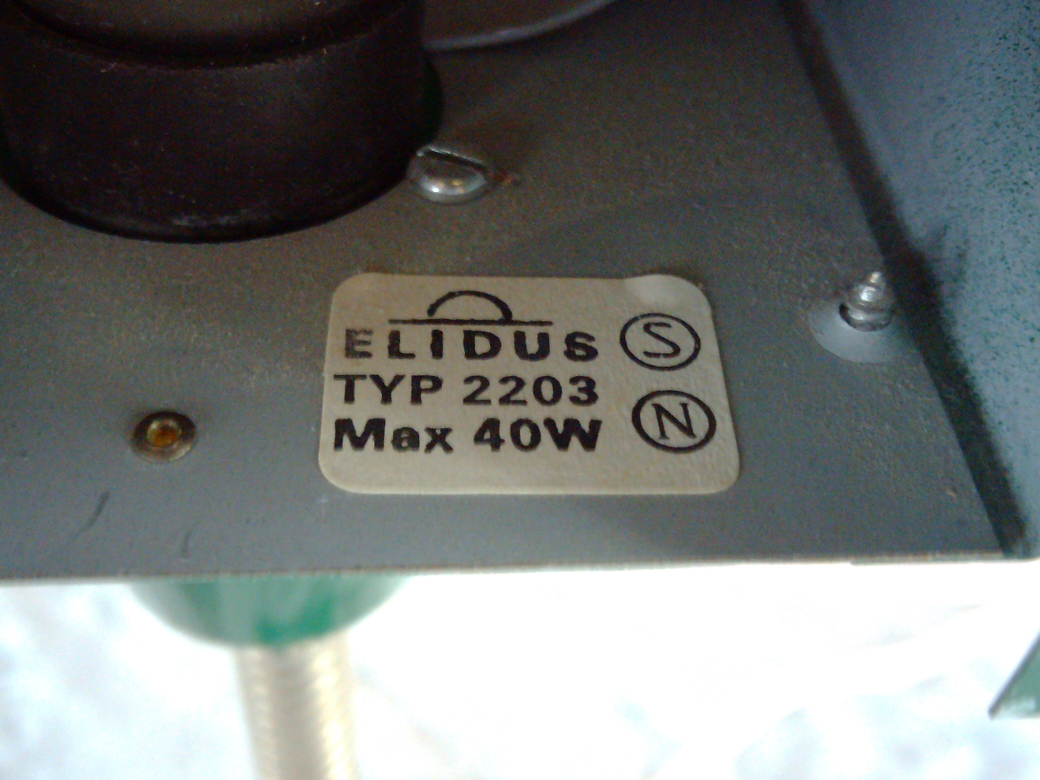 Kuben desklamp by Hans-Agne Jakobsson for Elidus. Sweden, 1970