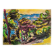 Pierre Lacroux (1909-1993) Gouache on paper 24 x 32 cm -Cap-Ferrat (320)