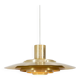 Première suspension en laiton « P376 » de Jørgen Kastholm & Preben Fabricius