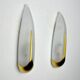 Pair of sconces "ears" idearte spain 1980