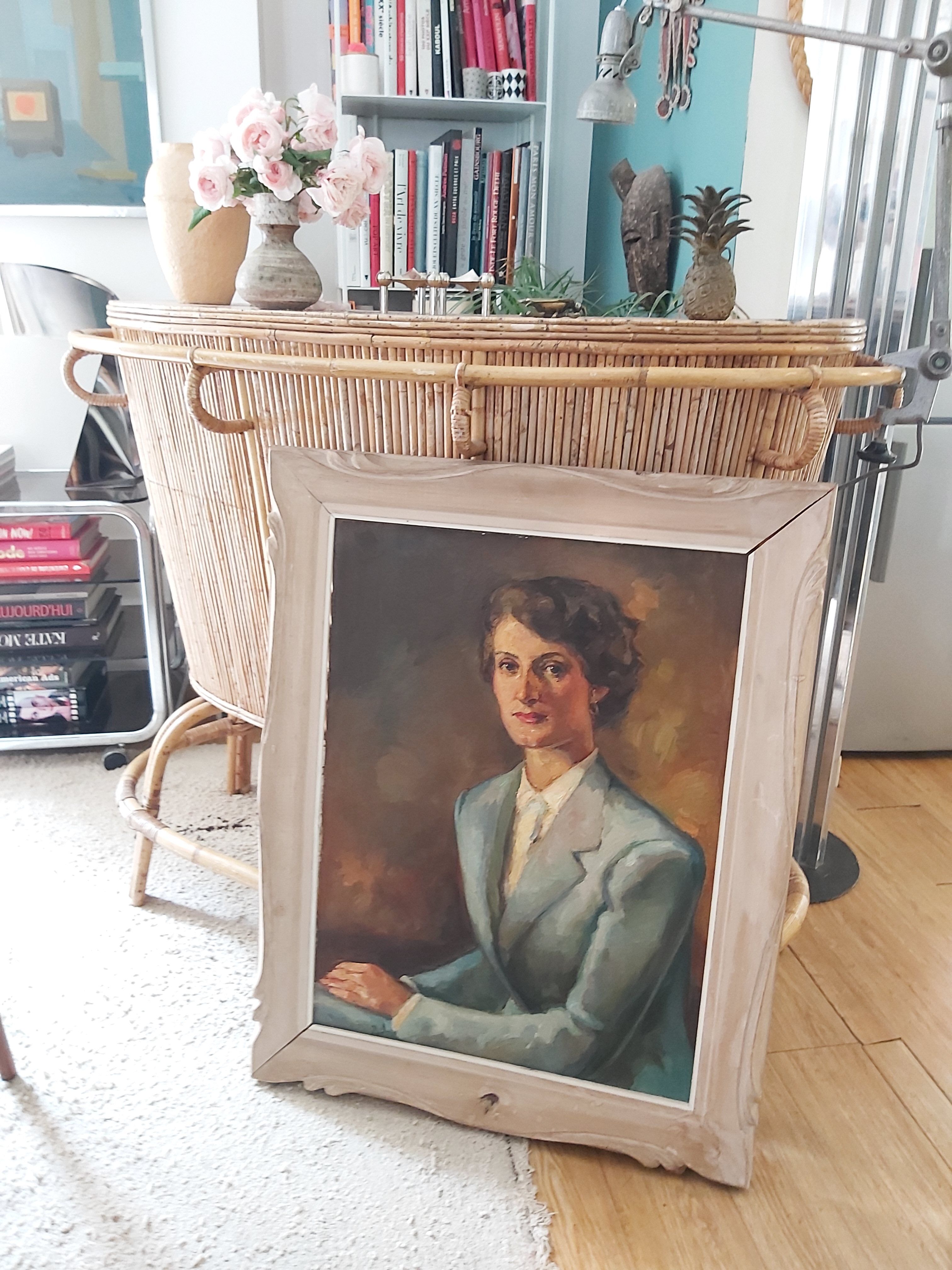 Portrait oil on canvas 1920-1930