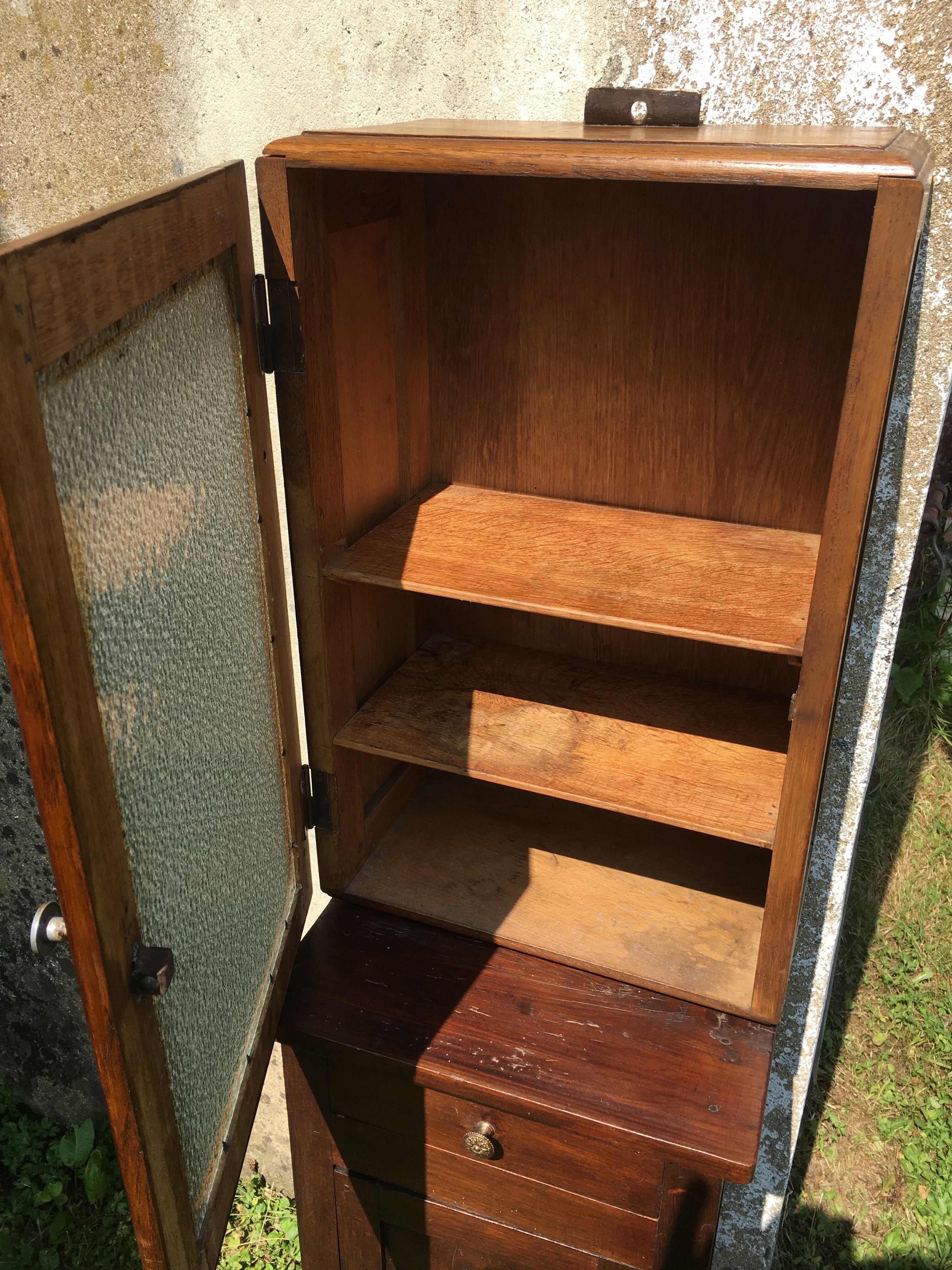 High glazed oak furniture