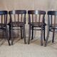 Set 4 chaises bistrot thonet vers 1930
