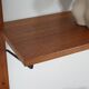 Modular shelving from the 1960s — Danish teak veneer wall system