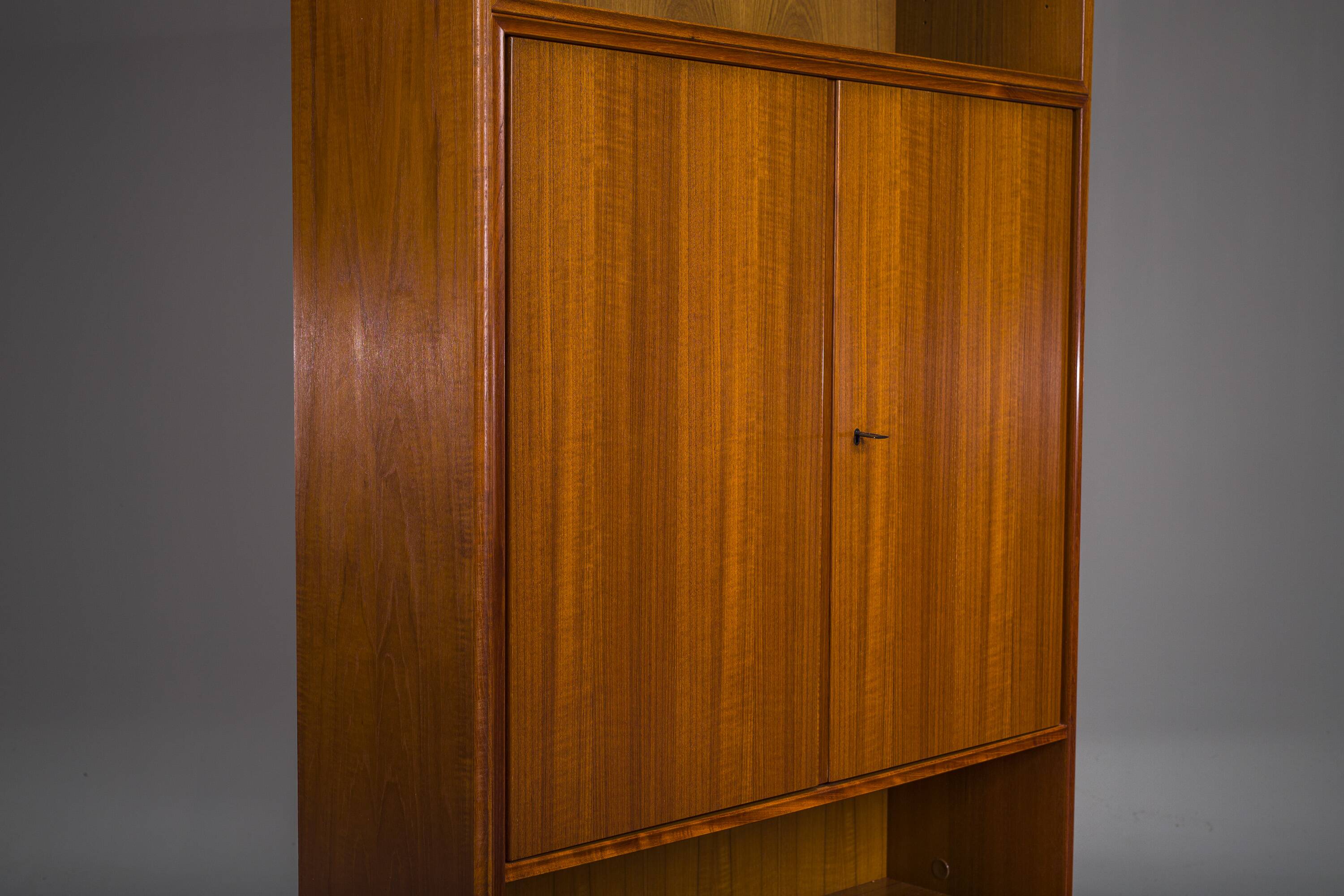Large Vintage Cabinet in Teak by Heinrich Riestenpatt, 1960