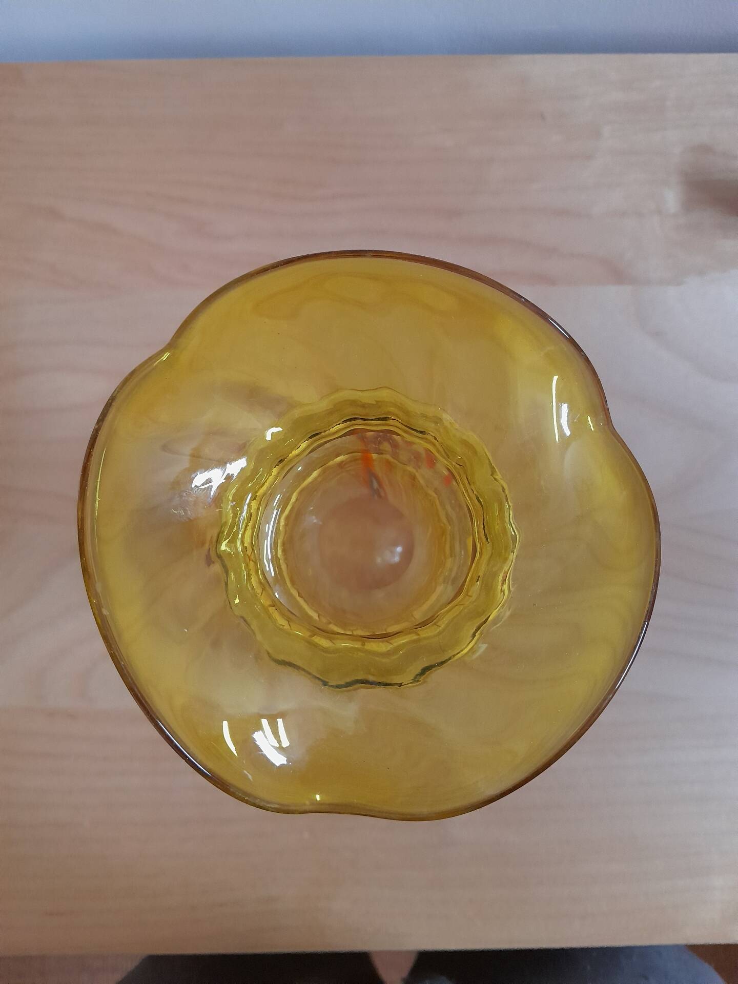 Vintage blown glass vase – Murano style – 1960s/70s
