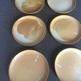 Lot of 6 flat sandstone plates