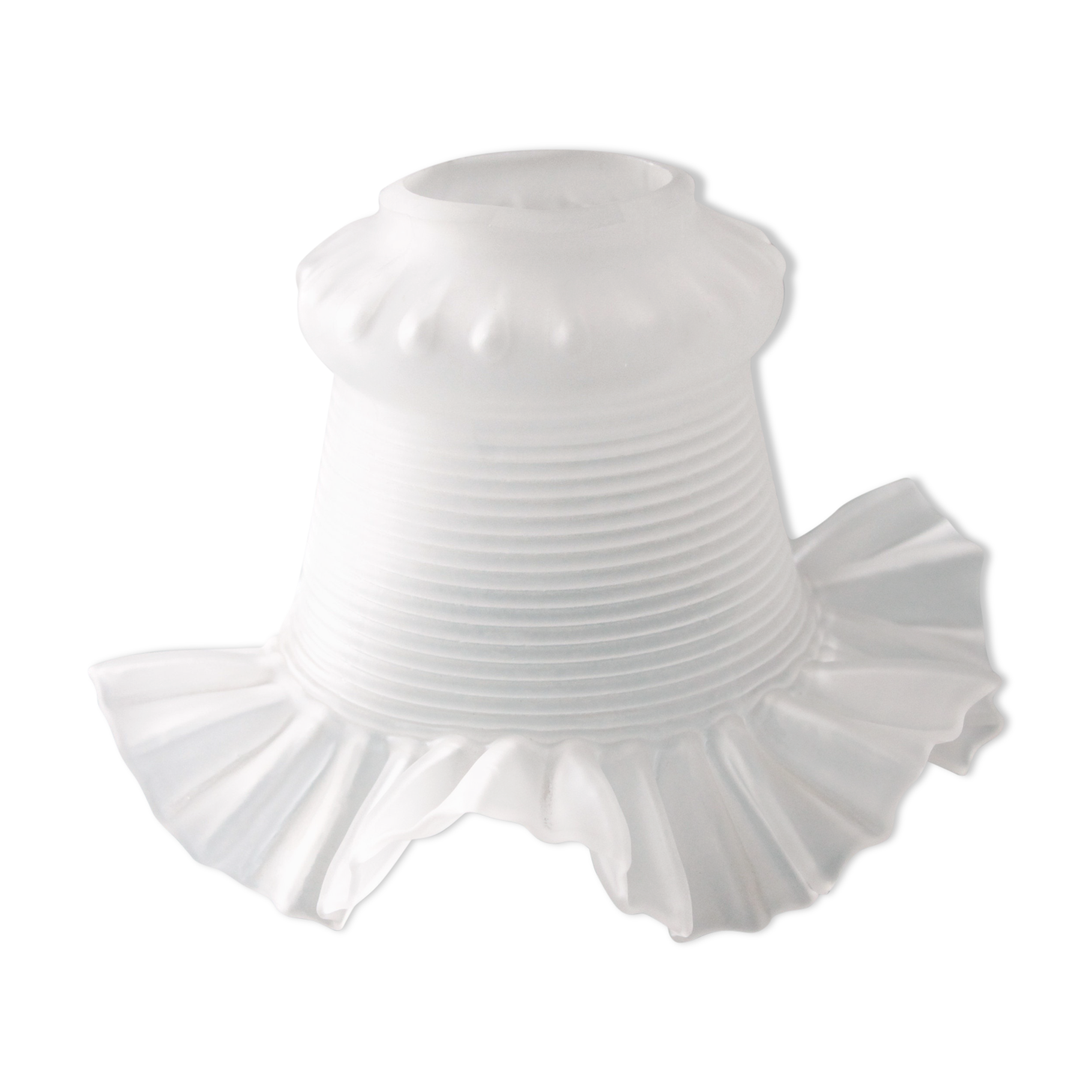 French vintage glass light